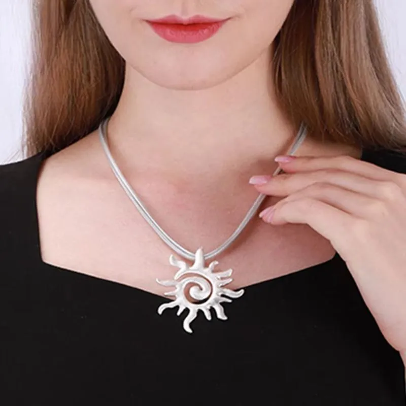 New Fashion Necklace Silver Color Neck Choker Pendant