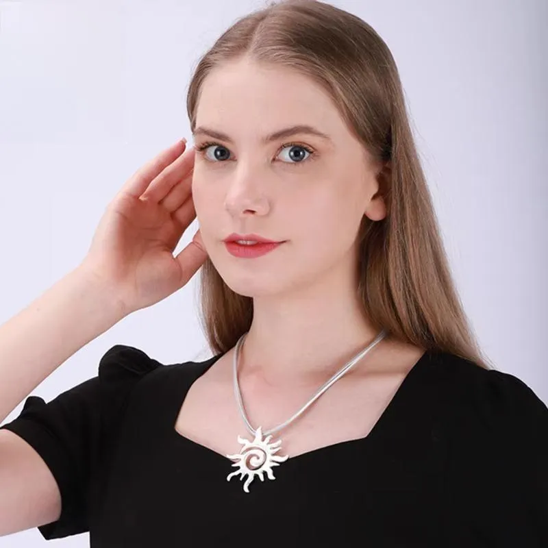 New Fashion Necklace Silver Color Neck Choker Pendant