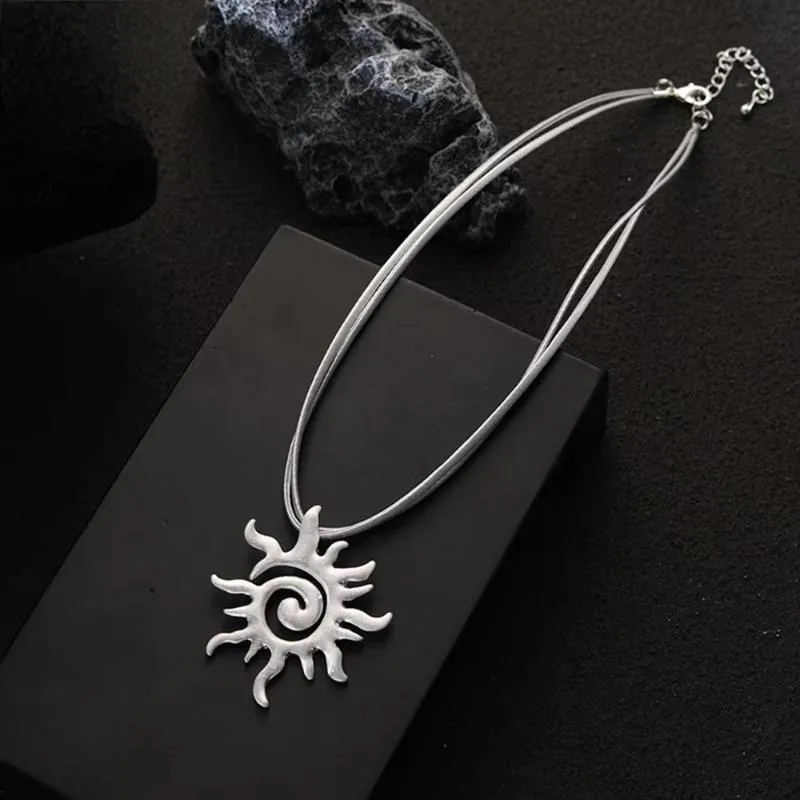 New Fashion Necklace Silver Color Neck Choker Pendant