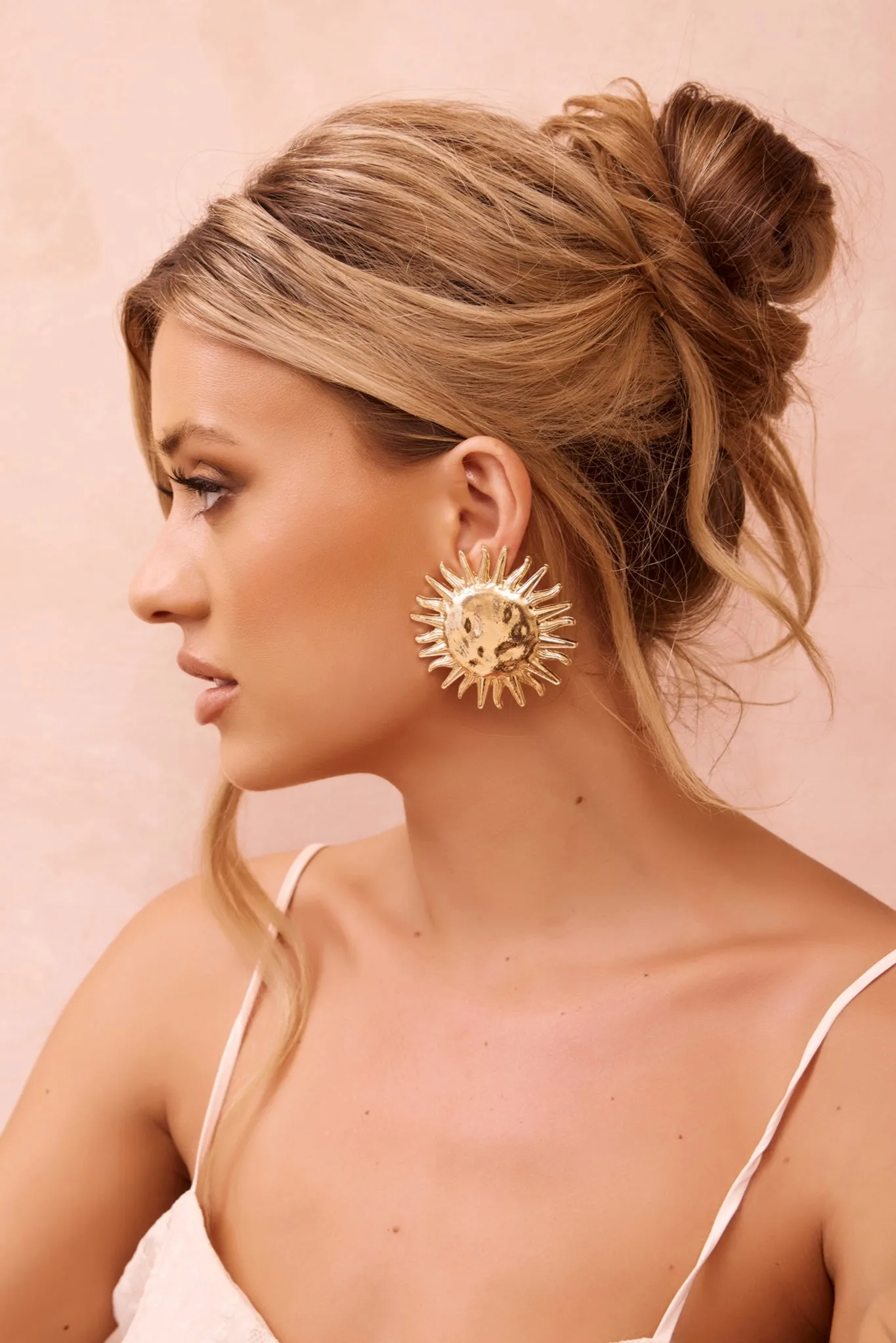 Nicolette Earrings - Gold