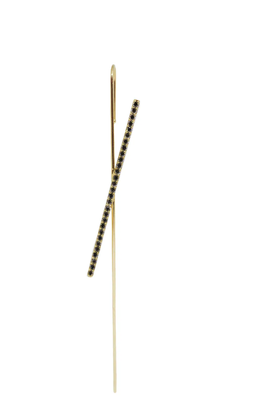 Night Horizon Needle Earring