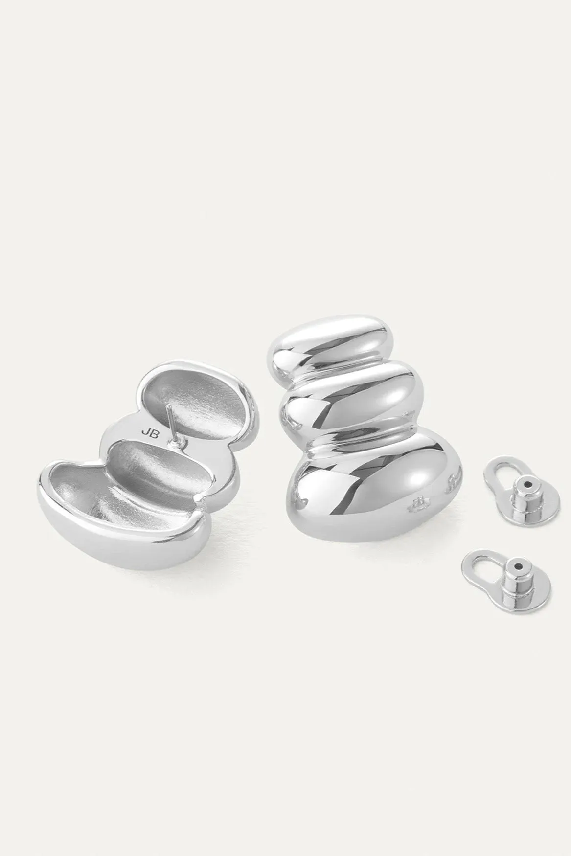 Non-Stop Earrings Silver