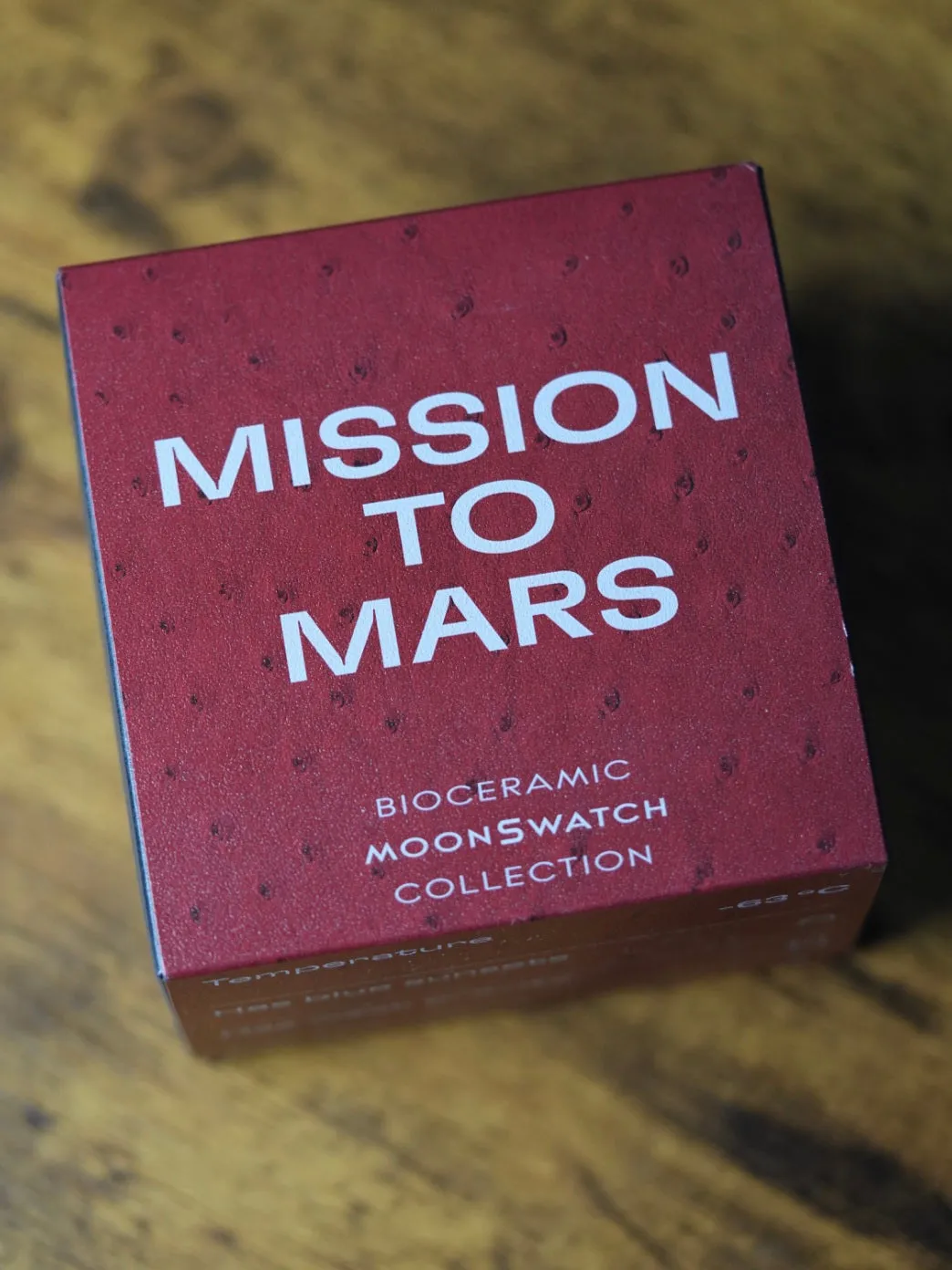 Omega X Swatch MoonSwatch Collection: Ostrich Mars