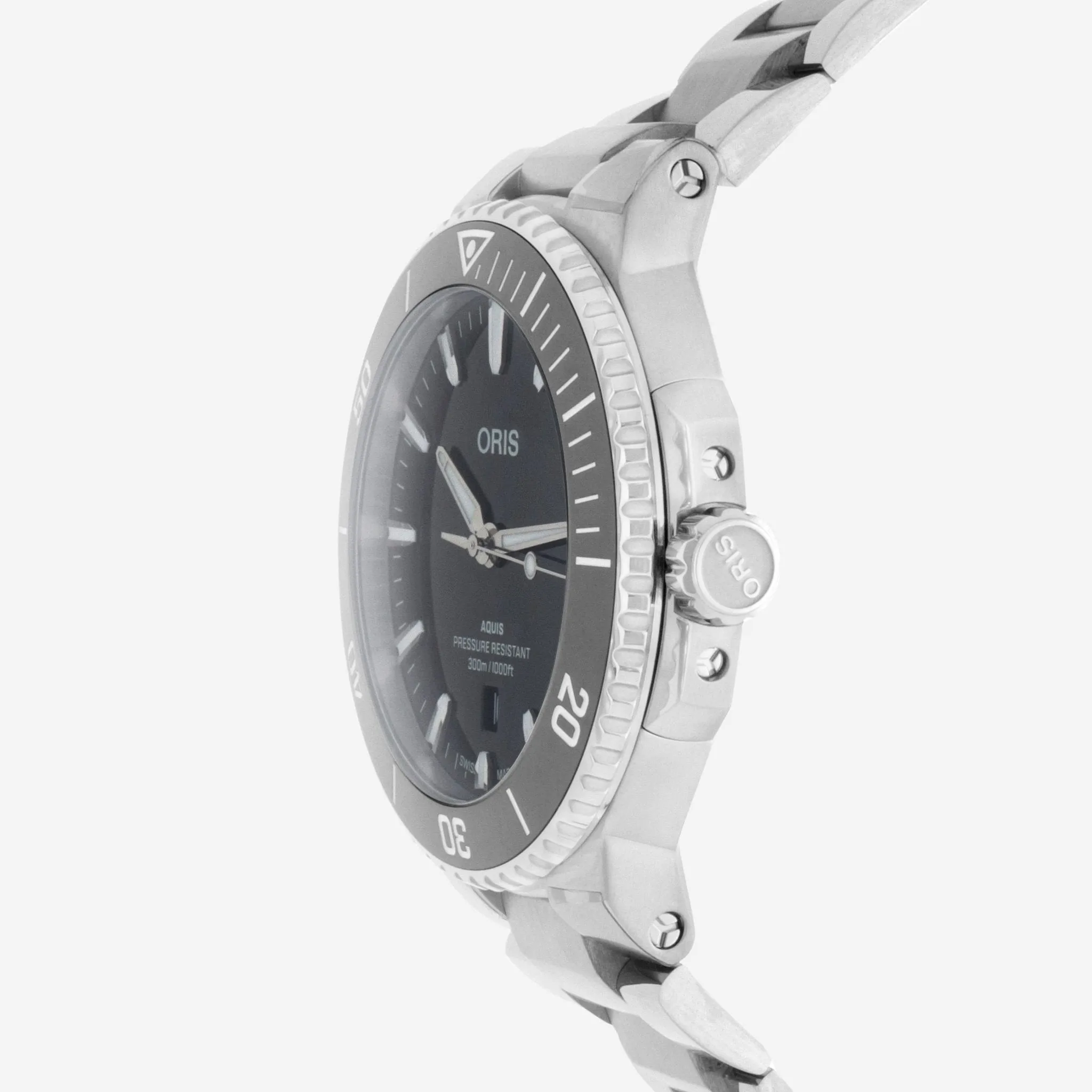 Oris Aquis Stainless Steel Automatic Men's Watch 0173377894154-0782304PEB