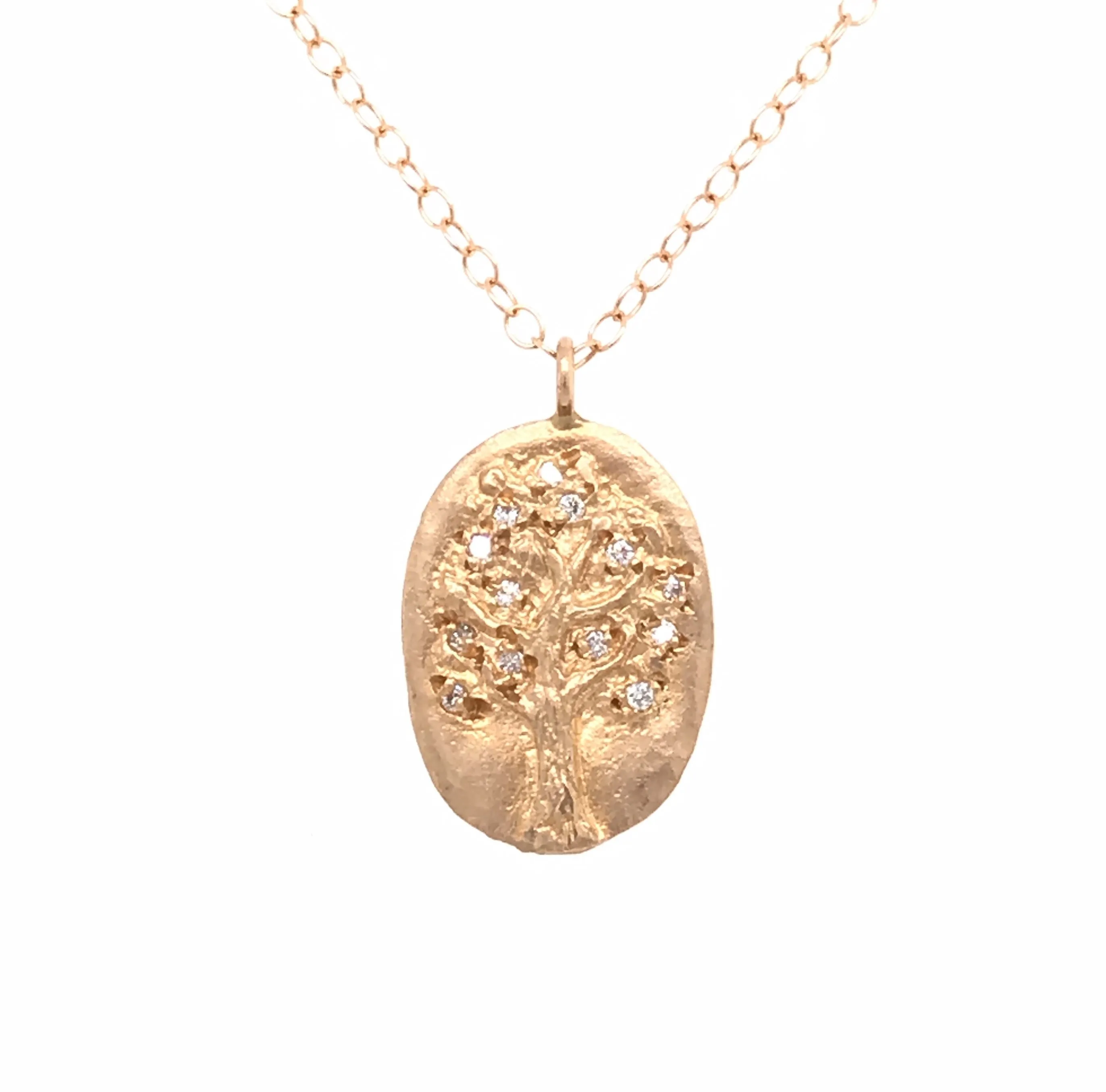 Oval Tree of Life Necklace
