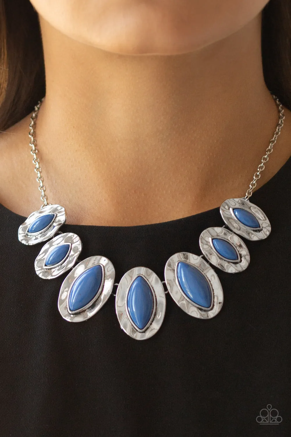 Paparazzi Terra Color Necklace Blue