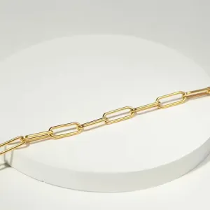 Paperclip Chain Bracelet