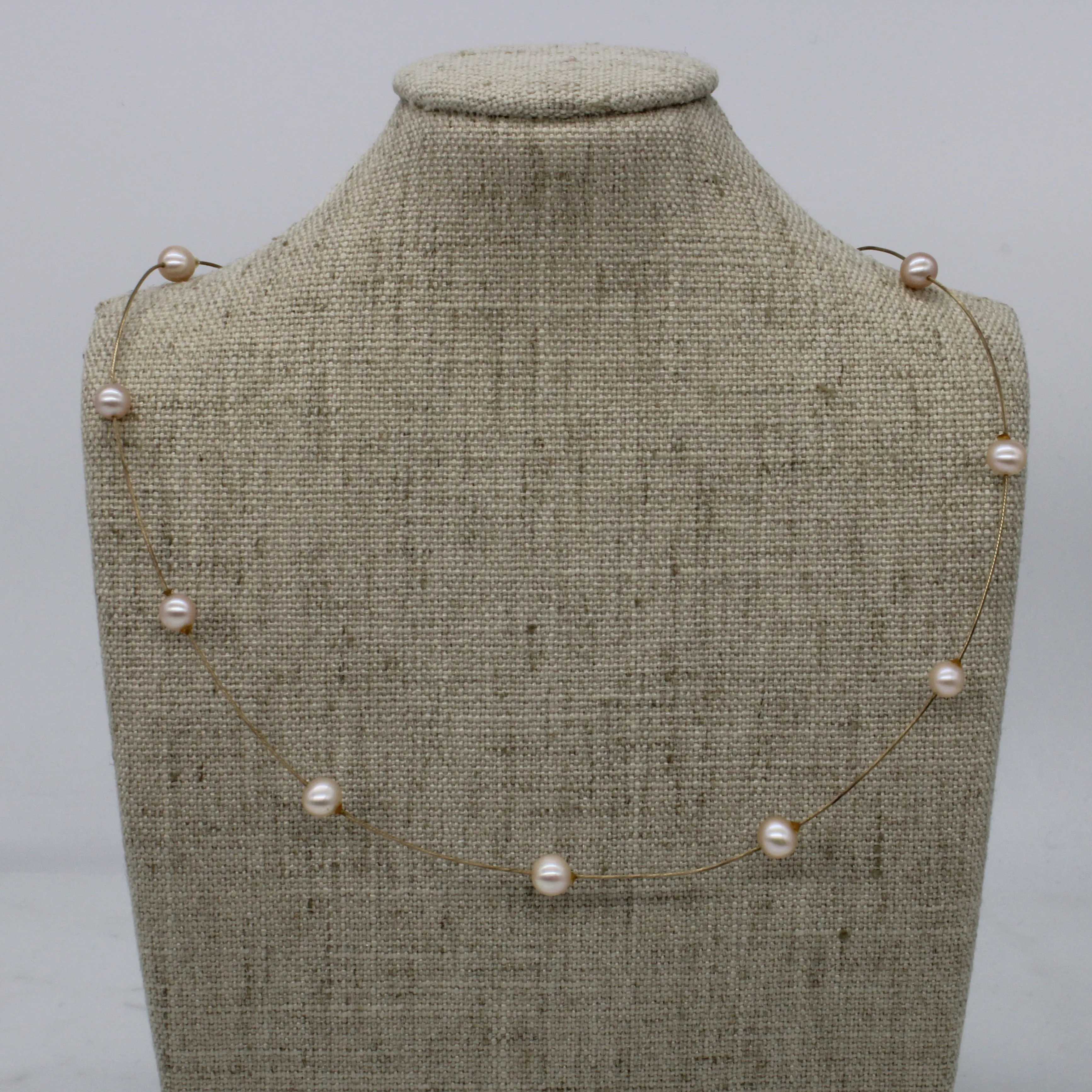 Pearl Choker Necklace | 16" |