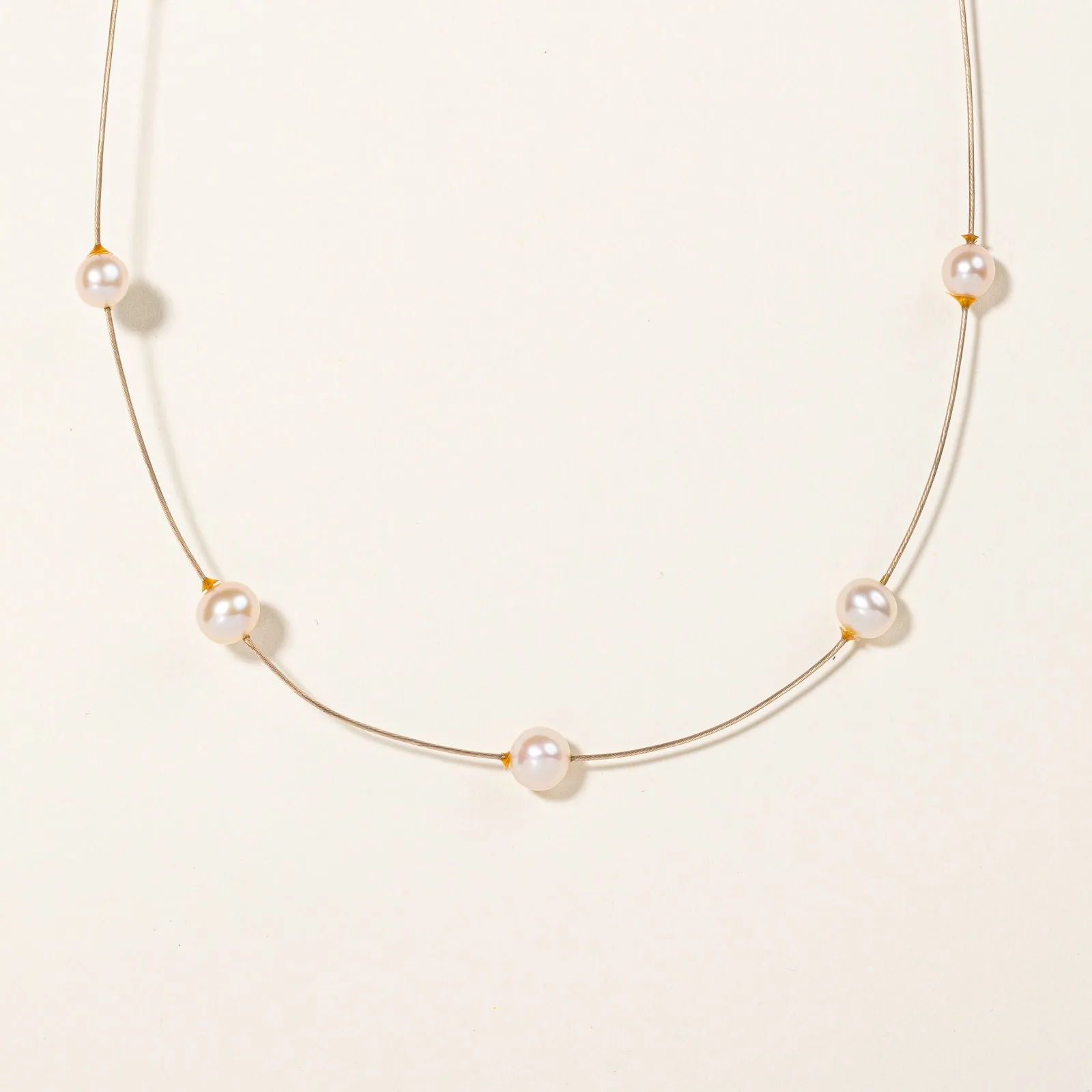 Pearl Choker Necklace | 16" |