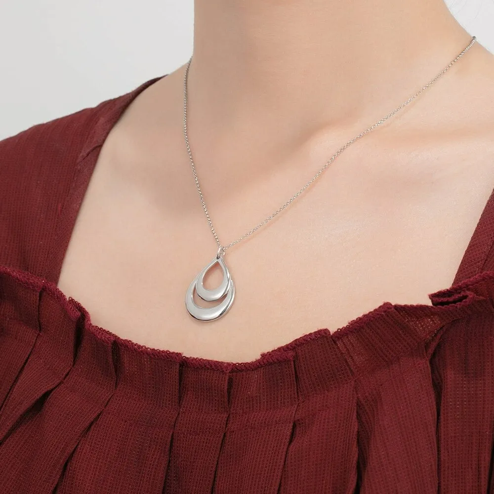 Personalized 2 Names Engraved Necklaces
