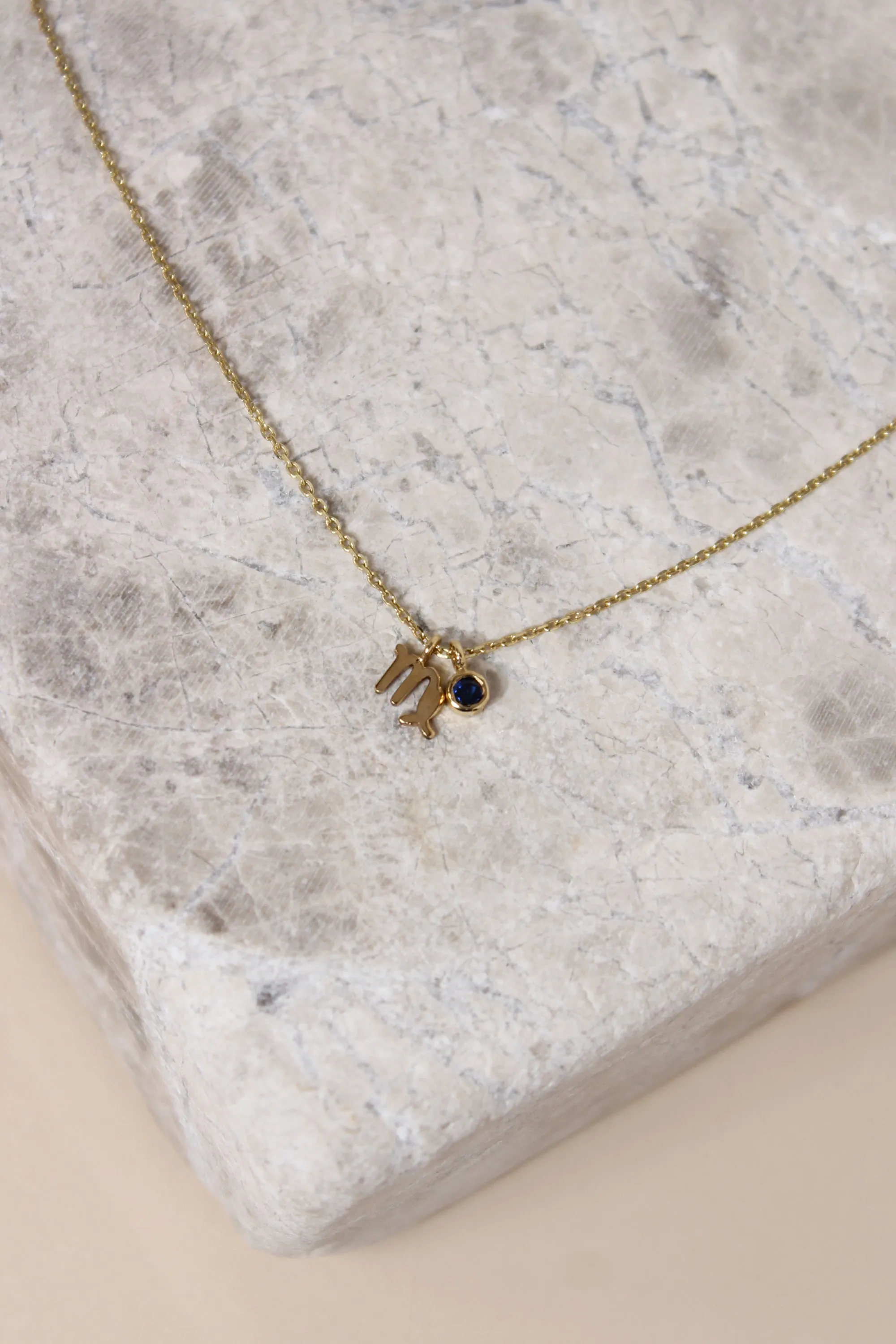 PETITE LIBRA ZODIAC  NECKLACE