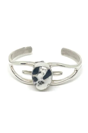 Petite White Buffalo Turquoise Bracelet