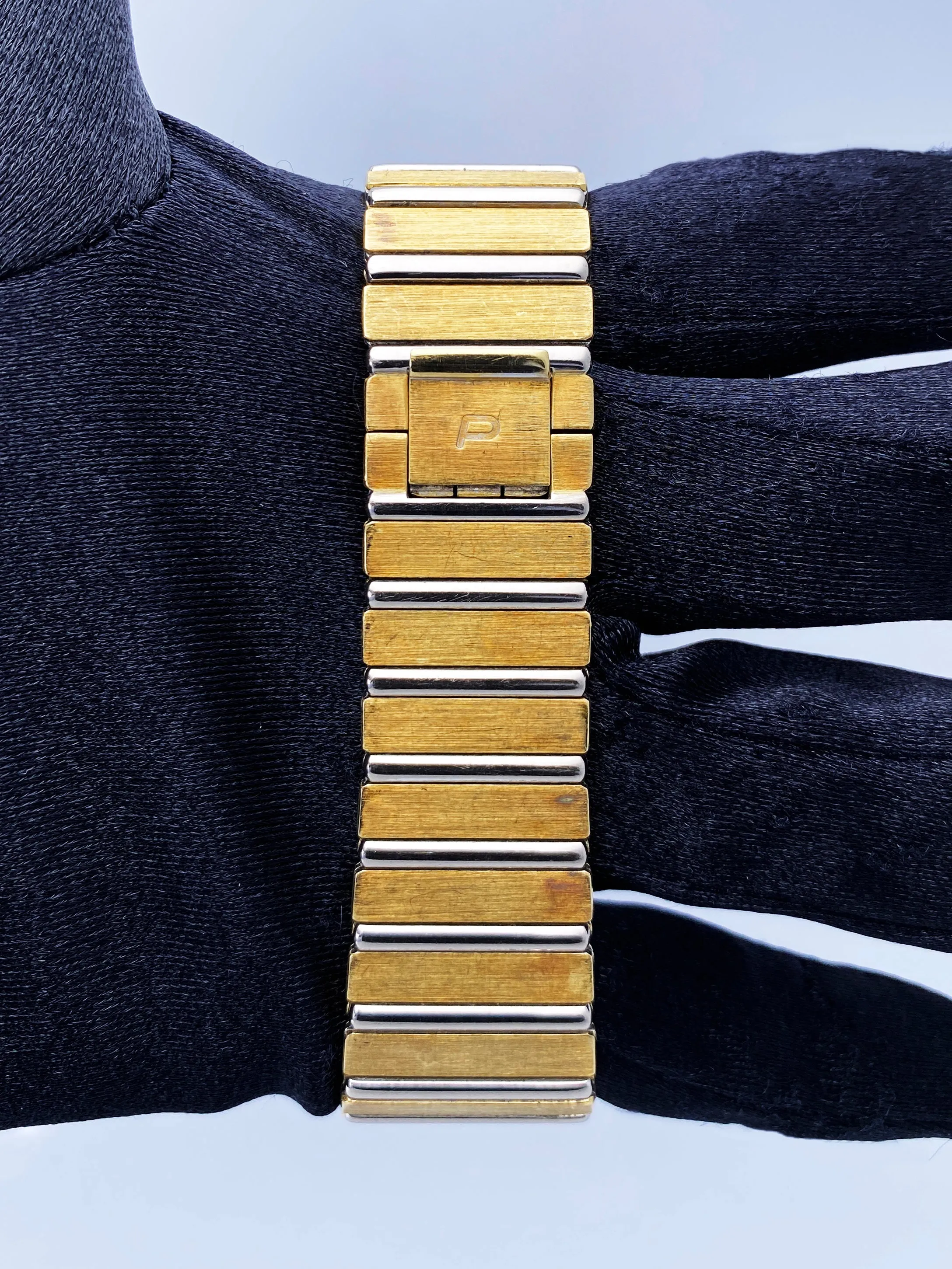 Piaget Polo Square 7131 C701 Two Tone Watch