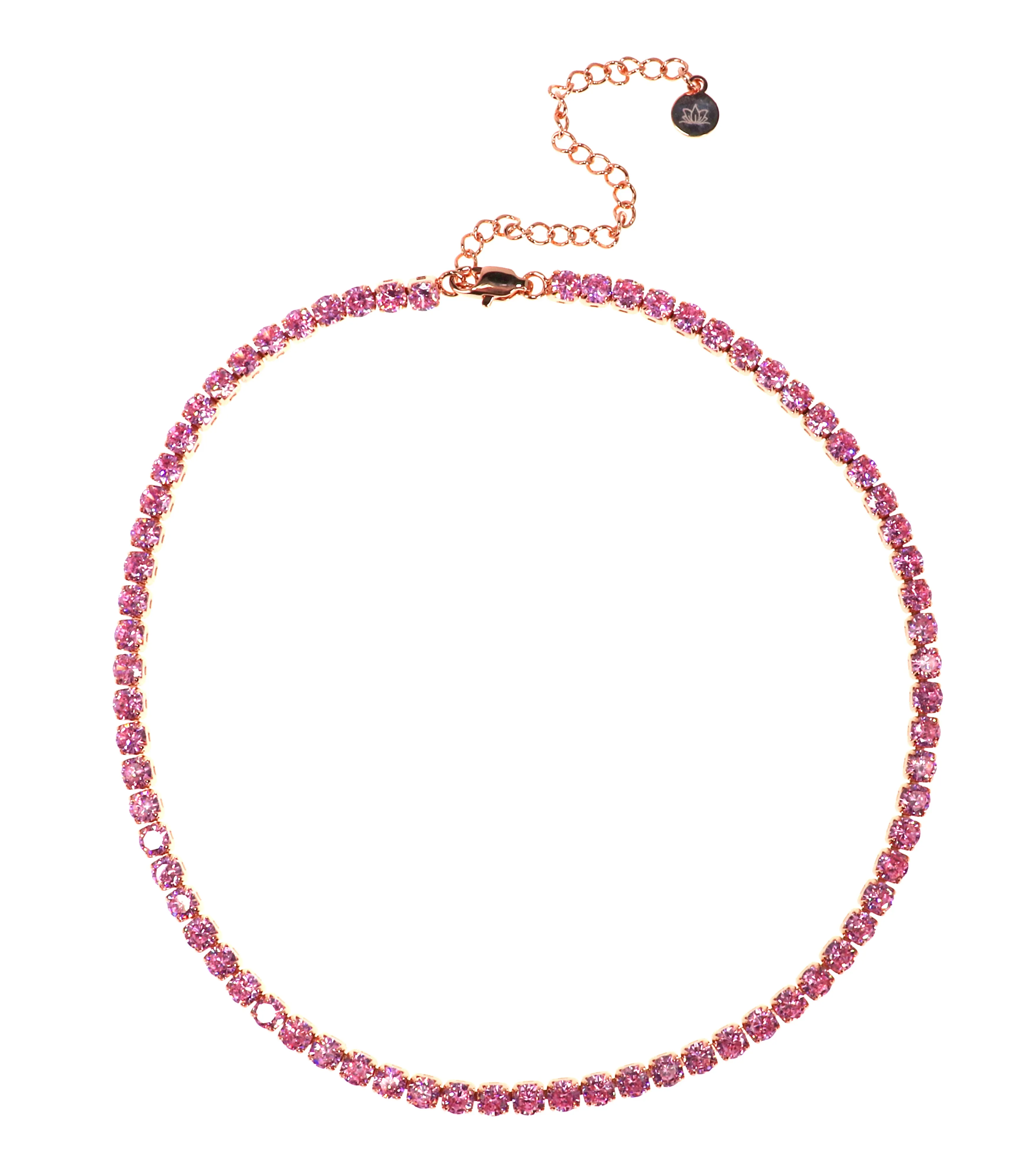 PINK CITY LIGHTS CHOKER