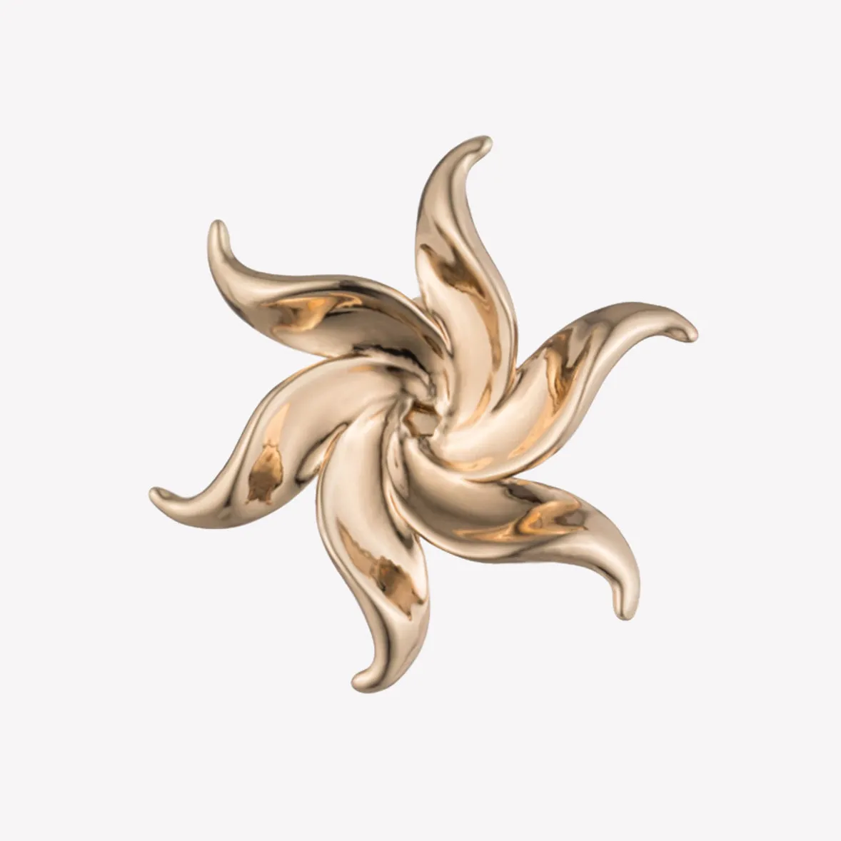 POINSETTIA STUD EARRINGS