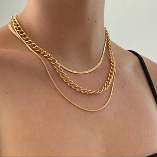 Punk Style Butterfly Choker Necklace