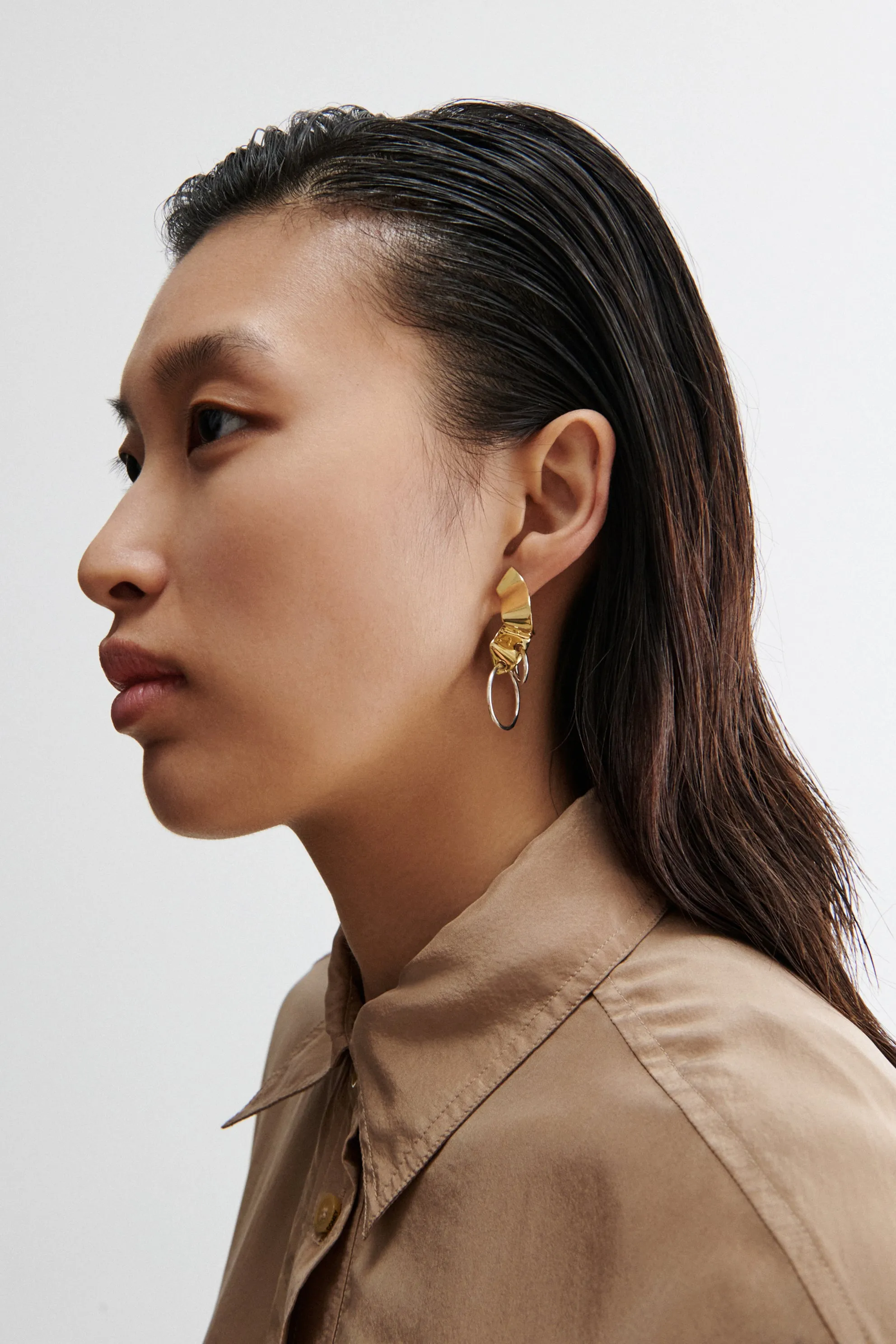 Quarry Elbe Loop Earring Pair