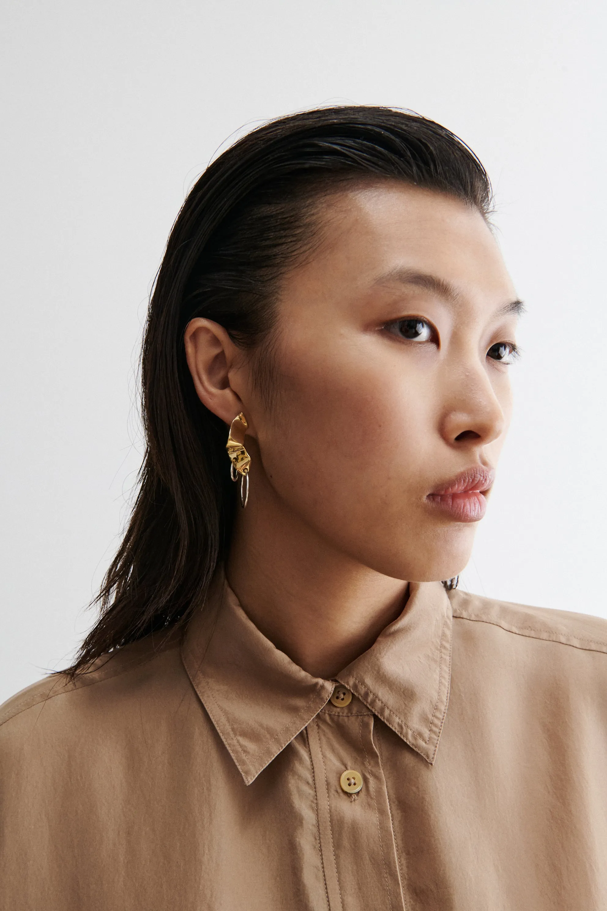 Quarry Elbe Loop Earring Pair