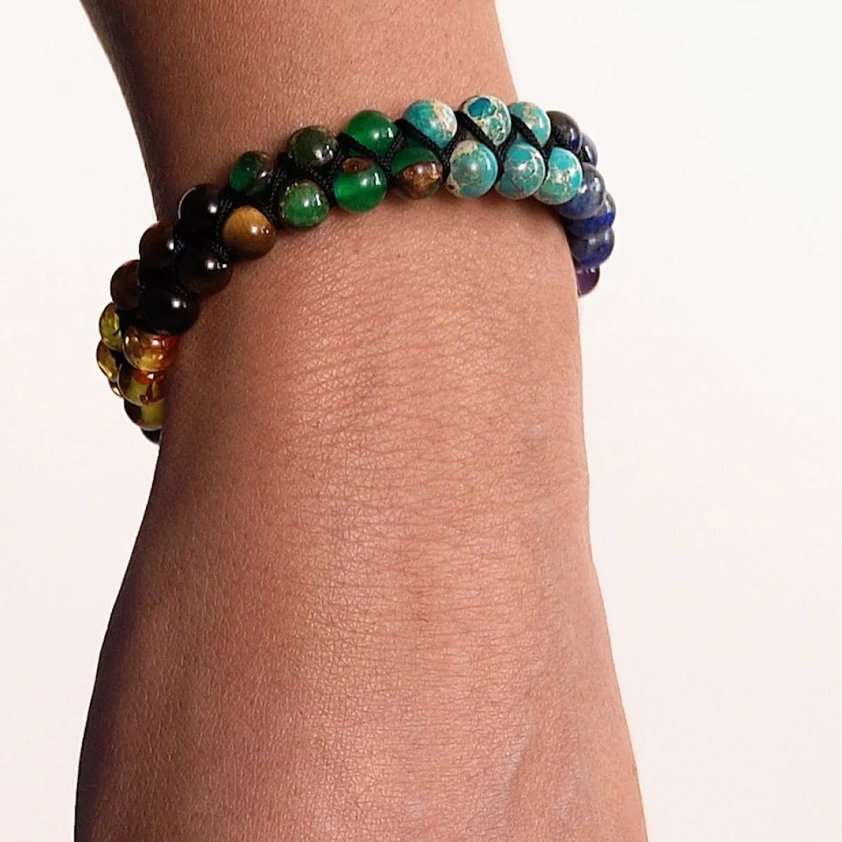 Rainbow Chakra | 7 Gemstone Bracelet