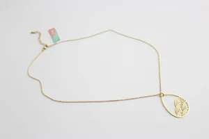 Raindrop Cloud Necklace | Silver Plated