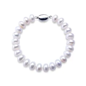 Real White Pearl Bracelet