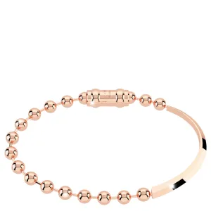 Rebecca My World Ball & Bar Rose Gold Bracelet