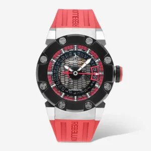 Rebellion Predator S 3H Titanium Automatic Men's Watch RB.PRS.3H.TI.RD