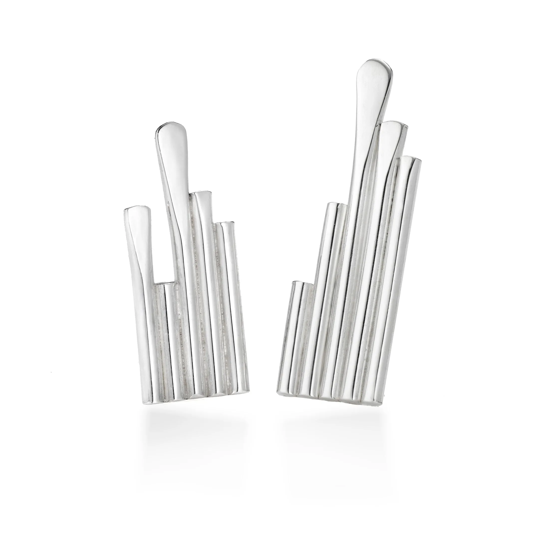 Remnants stud earrings