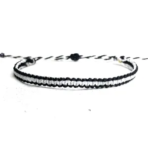 Reversible Stripes Surfer Bracelet - Flip It!