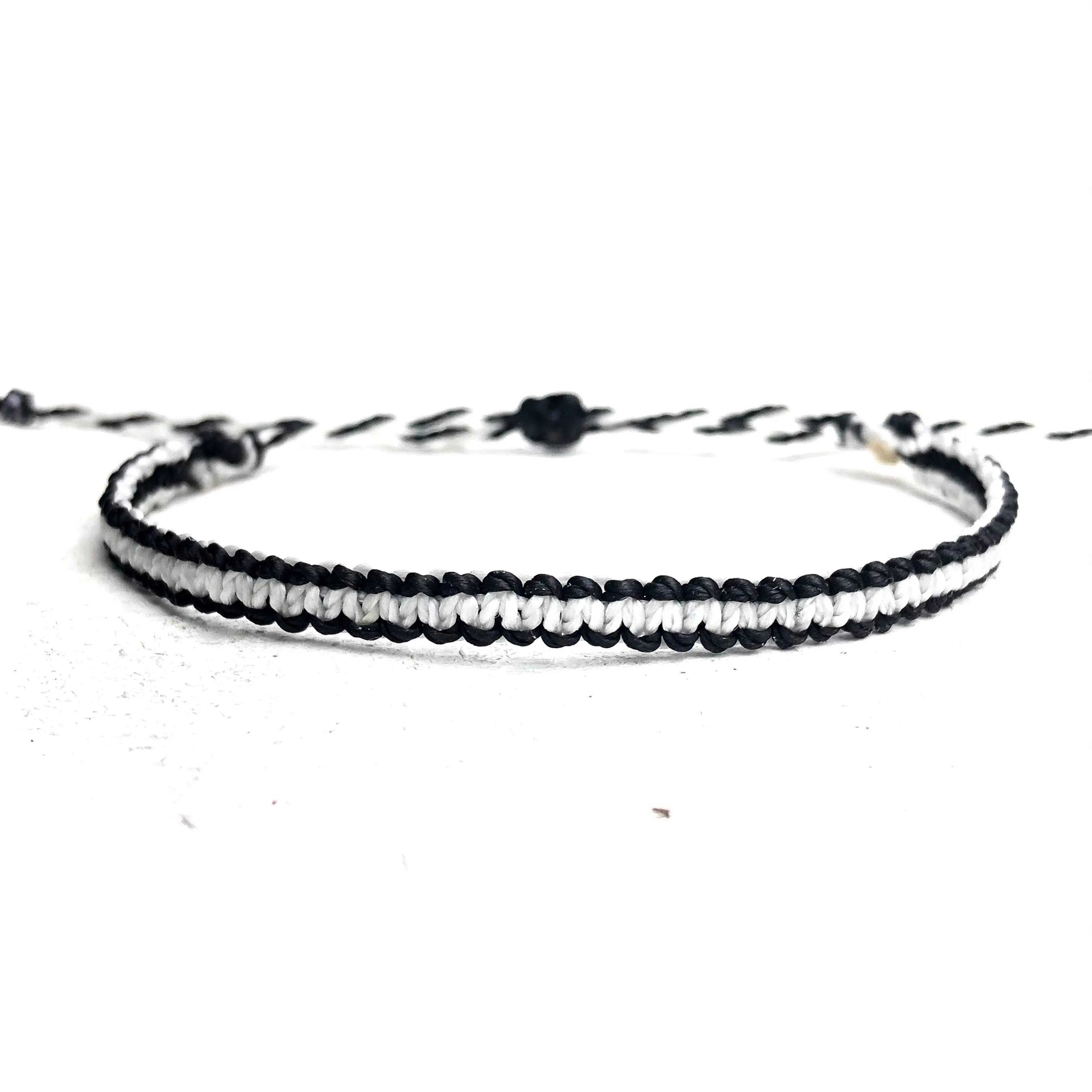Reversible Stripes Surfer Bracelet - Flip It!