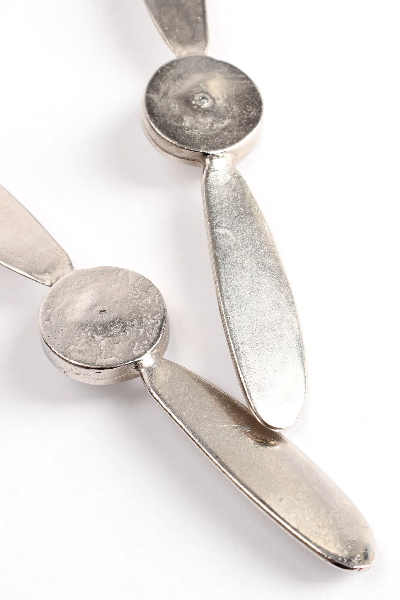 Rhinestone Propeller Drop Earrings
