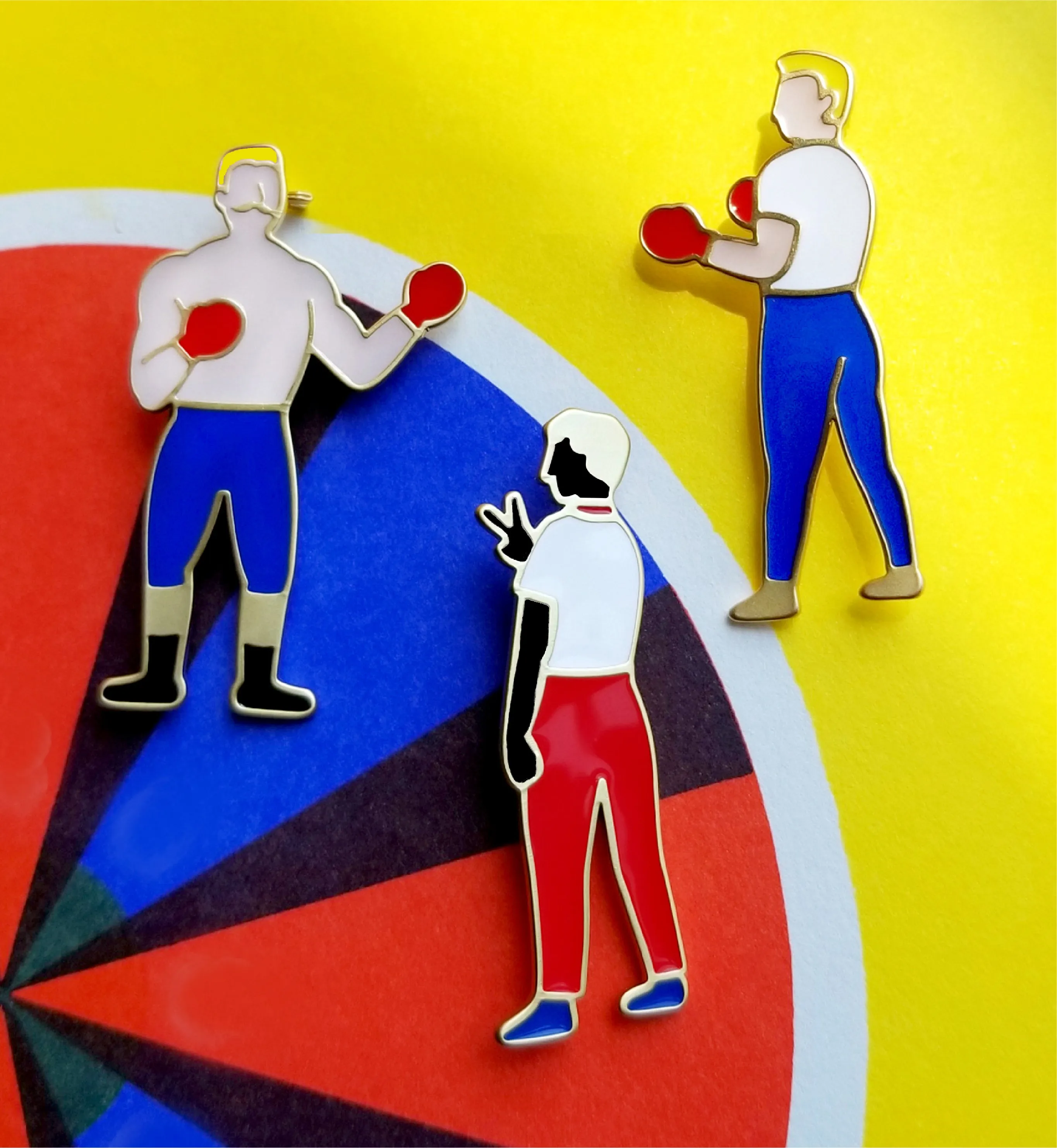 Round 2 / Brooch • 4 colour options