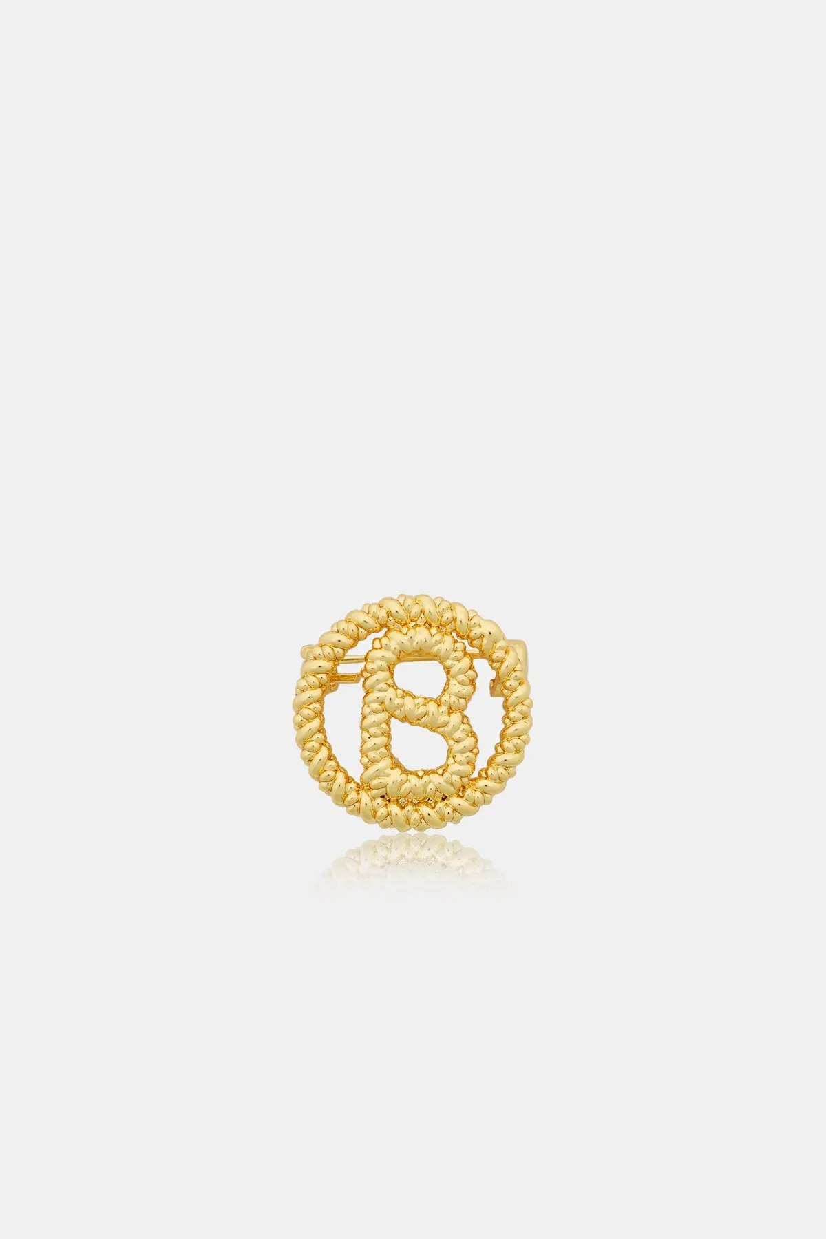 Round Pin Brooch Package 02 - Gold