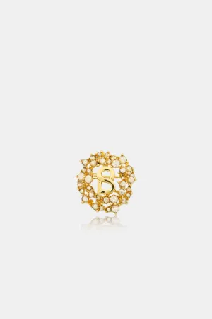 Round Pin Brooch Package 02 - Gold