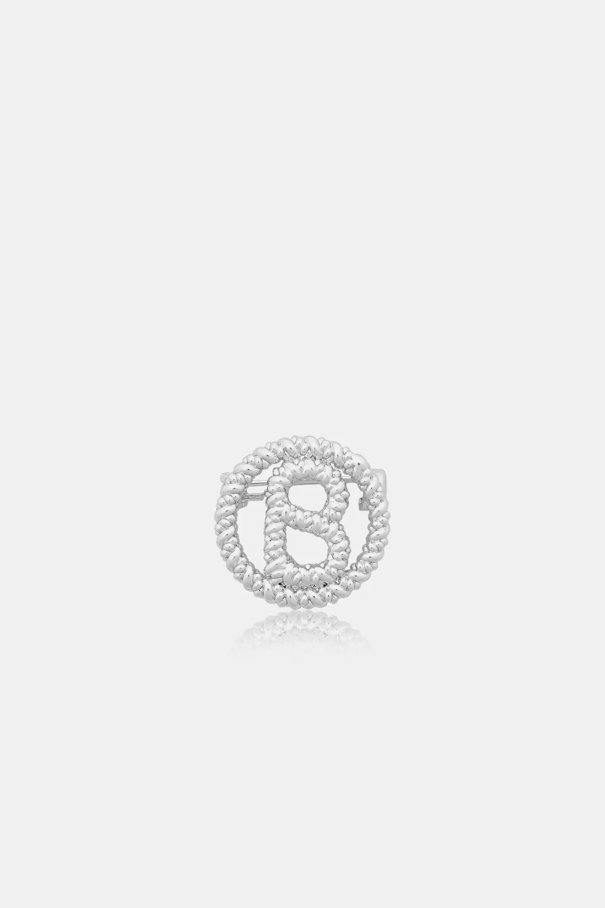 Round Pin Brooch Package 02 - Silver