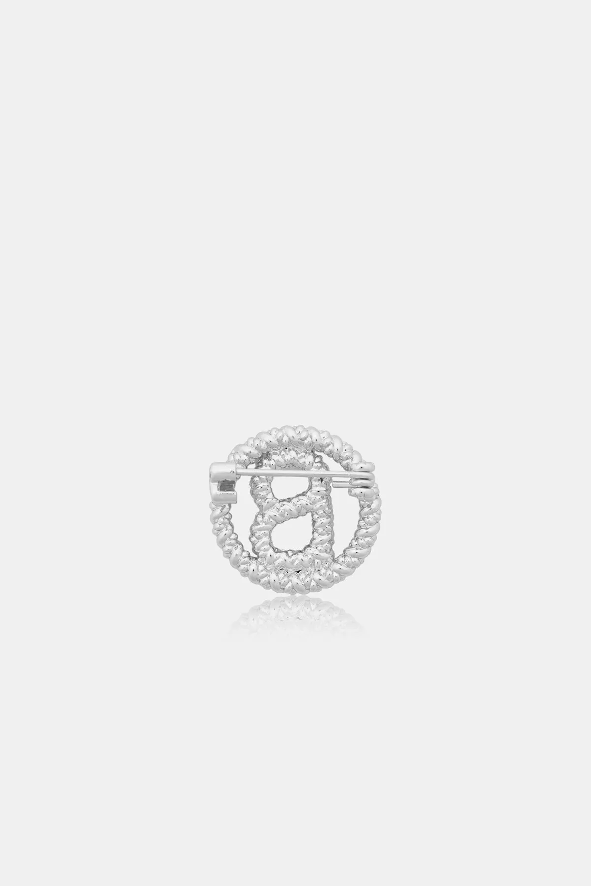 Round Pin Brooch Package 02 - Silver