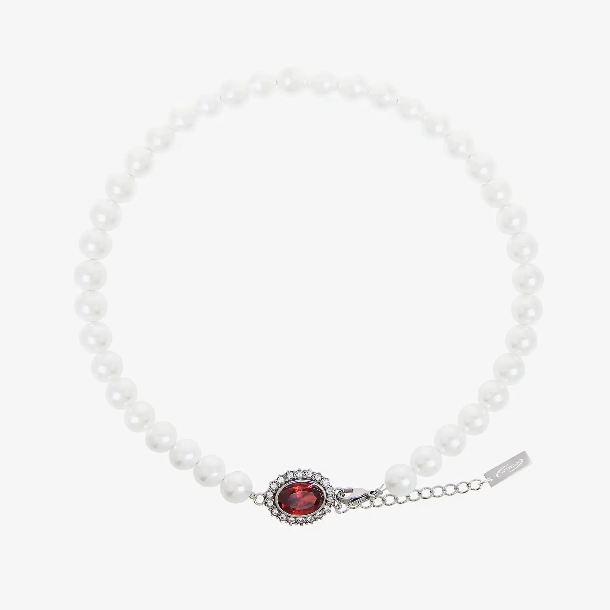 Ruby Pearl Choker