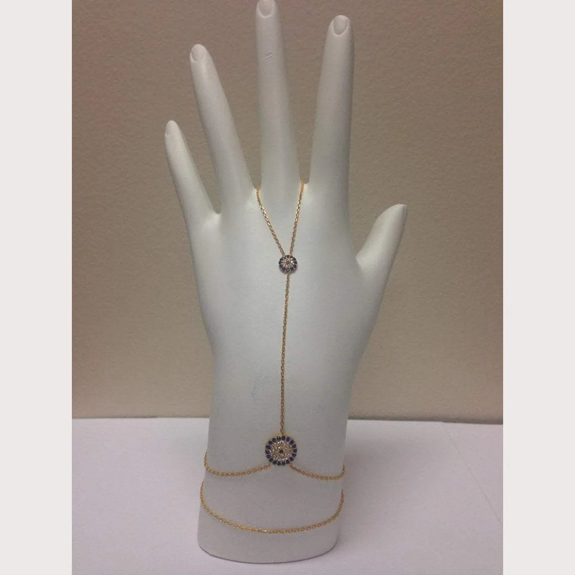 Sahmaran Evil Eye Hand Bracelet