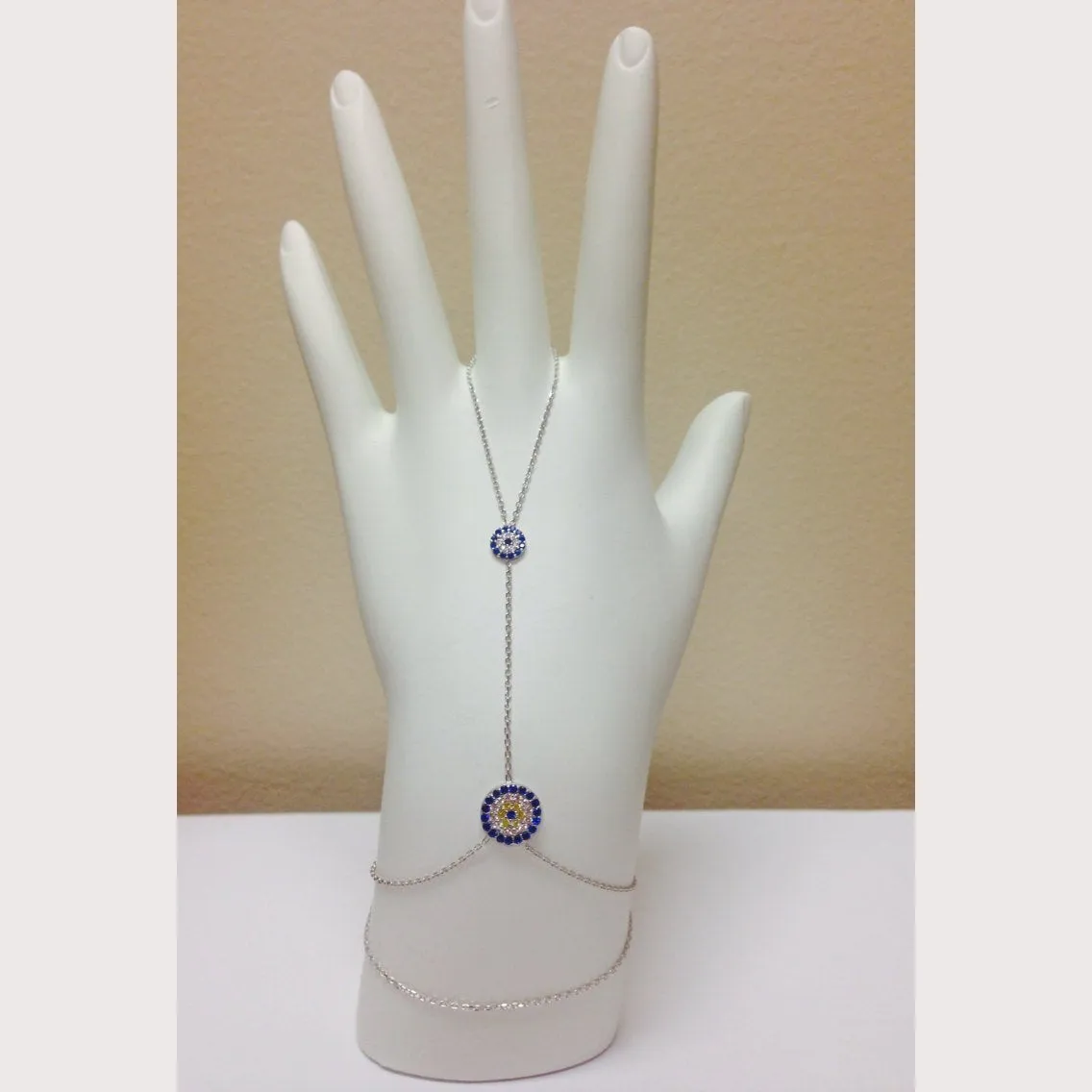Sahmaran Evil Eye Hand Bracelet