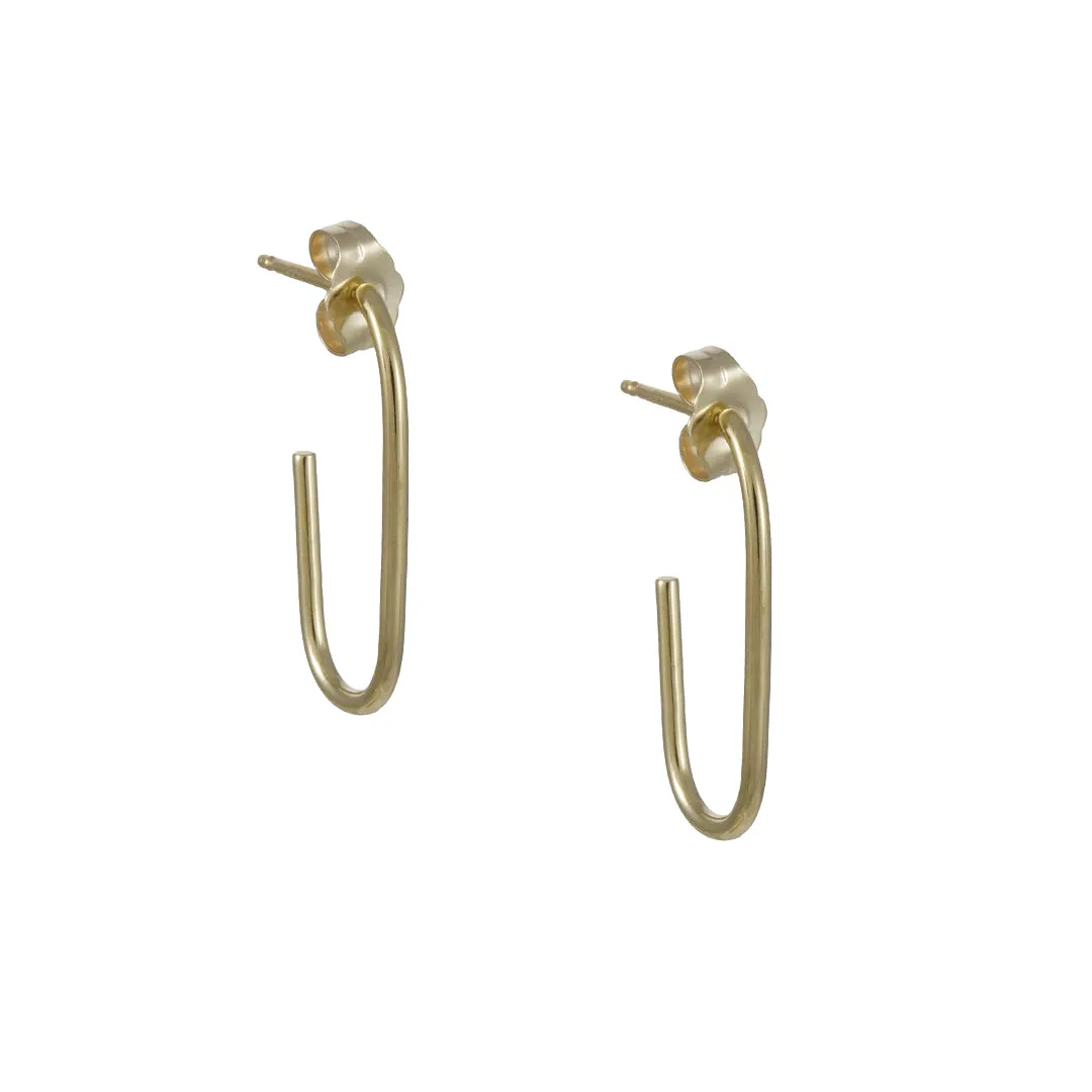 SALE - Medium Link Hoops