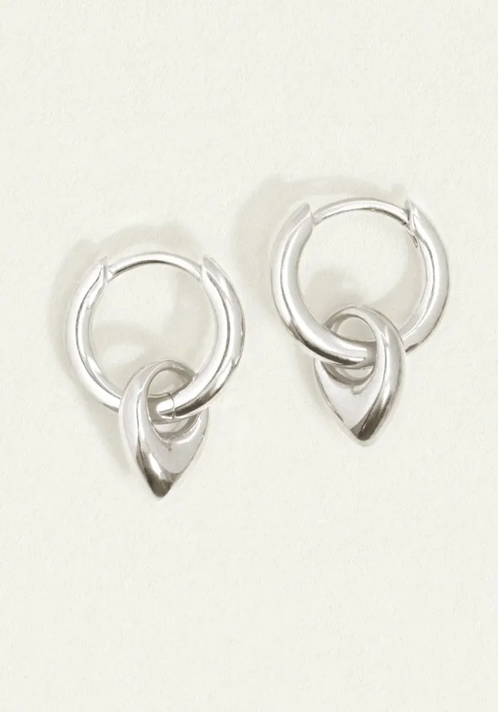 Sanna Earrings - Silver