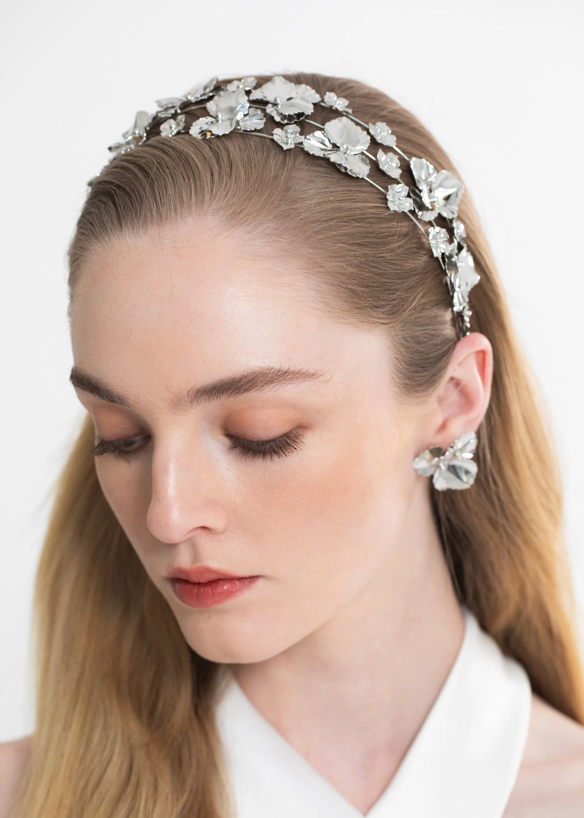 Sariyah Headband -- Silver