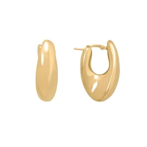 Sculptural Bold Hoops