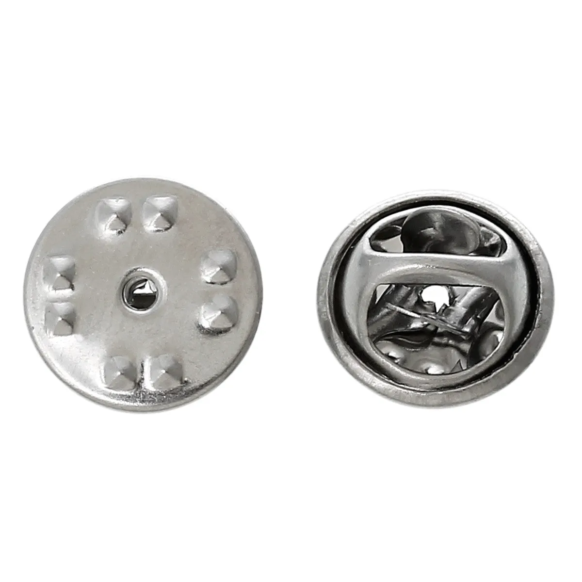 Sexy Sparkles ReFaXi 20 Pcs Silver Comfort Fit Butterfly Clutch Metal Pin Backs Replacement