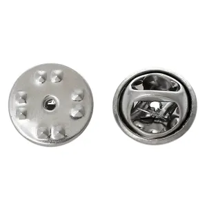 Sexy Sparkles ReFaXi 20 Pcs Silver Comfort Fit Butterfly Clutch Metal Pin Backs Replacement