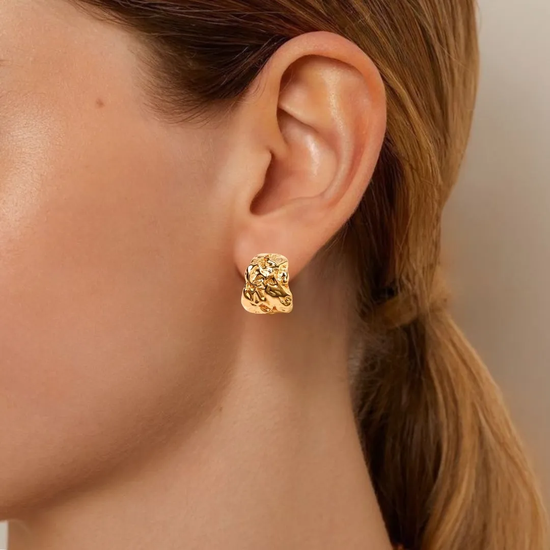 Sienna Hoops Gold
