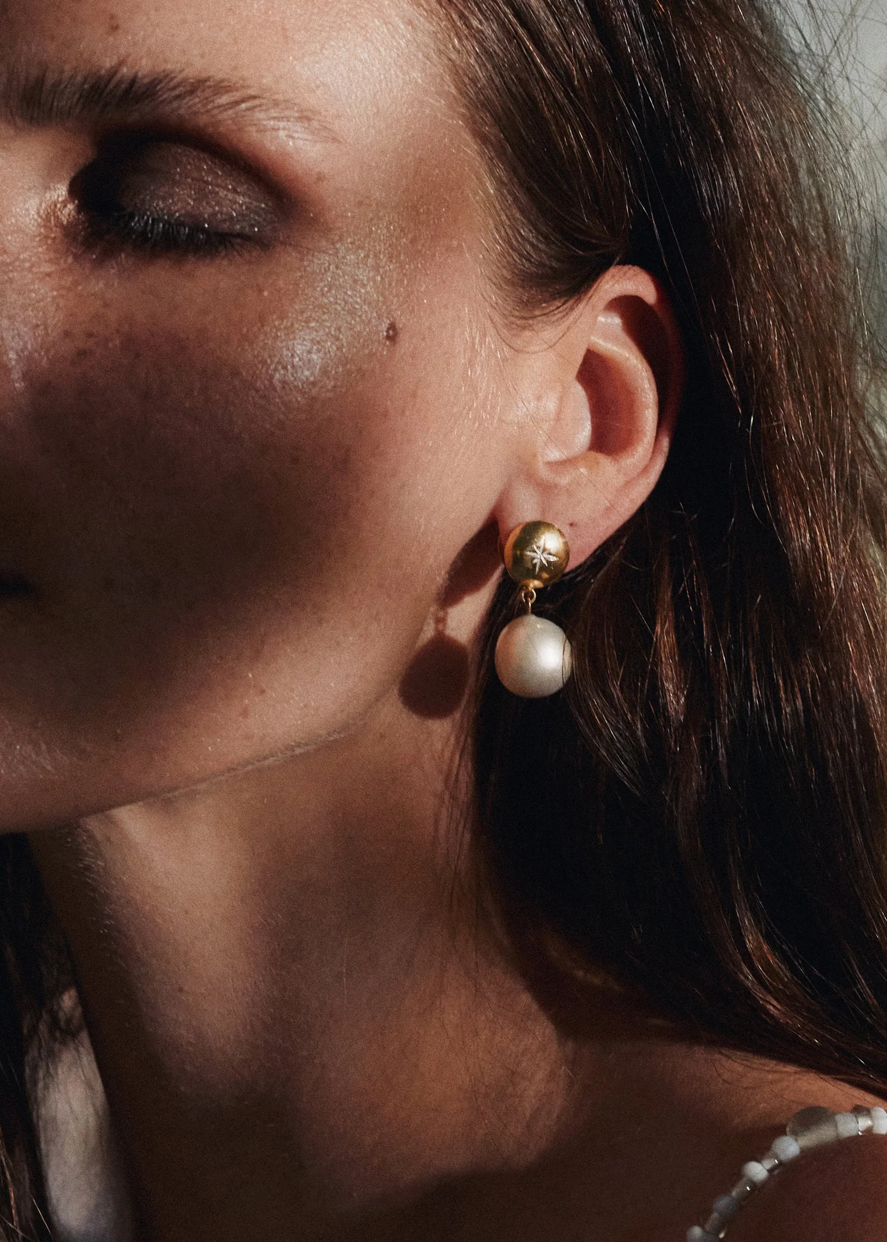 Siren Earrings / gold