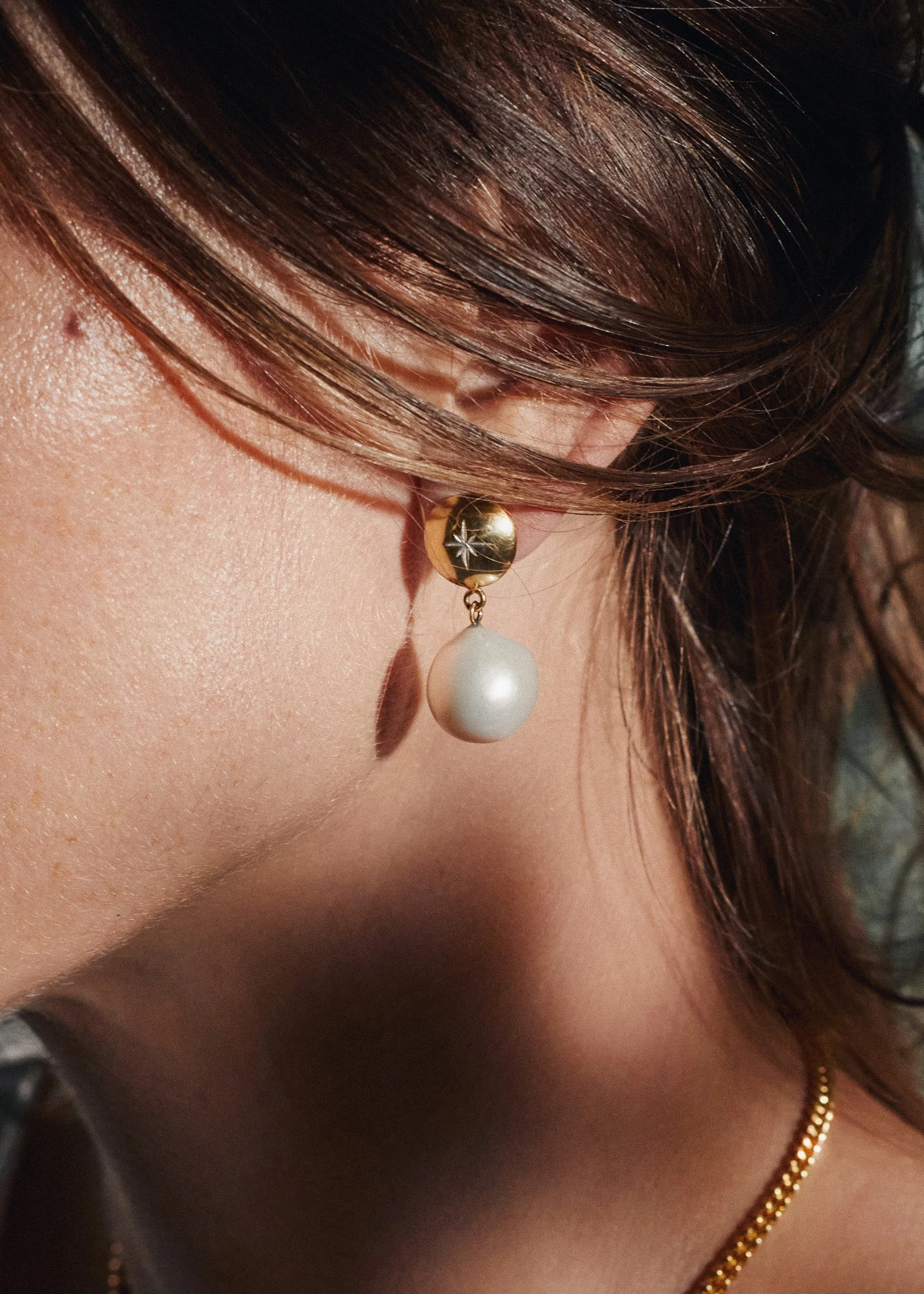 Siren Earrings / gold