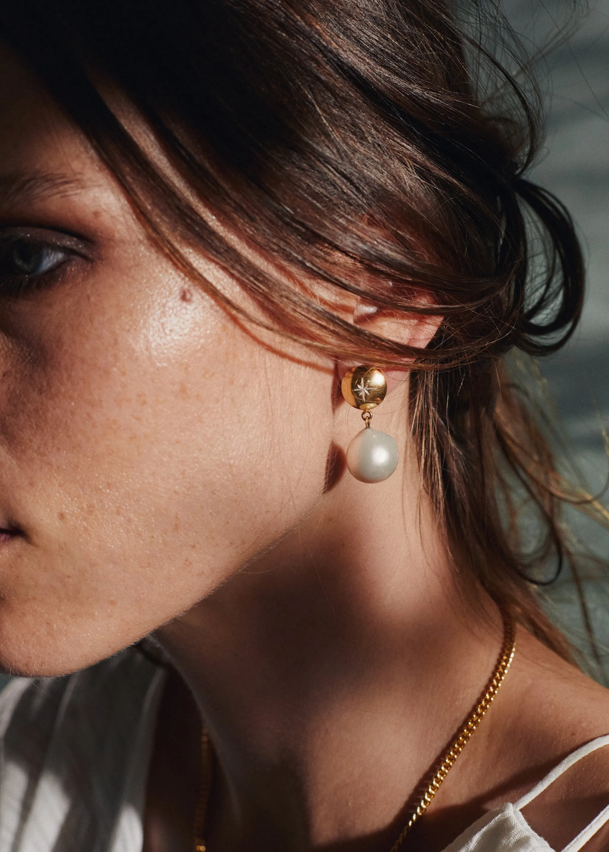 Siren Earrings / gold