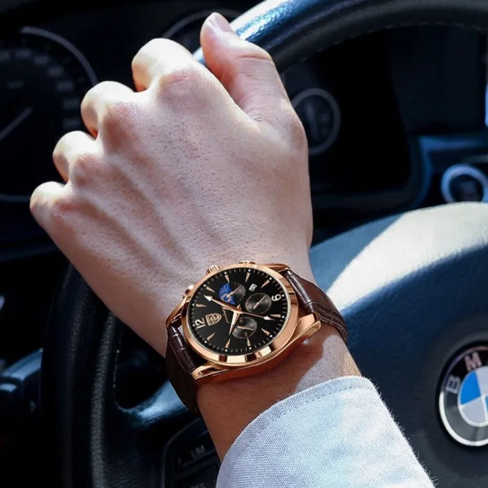 Sleek and Functional Quartz Watch